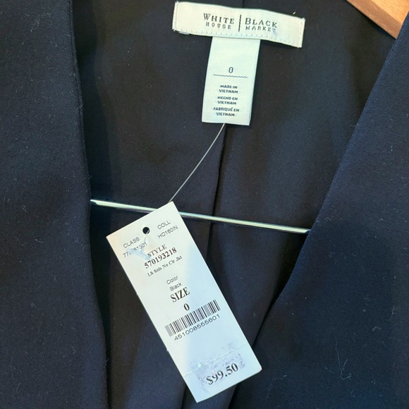 White House Black Market Black Blazer - Picture 3 of 5